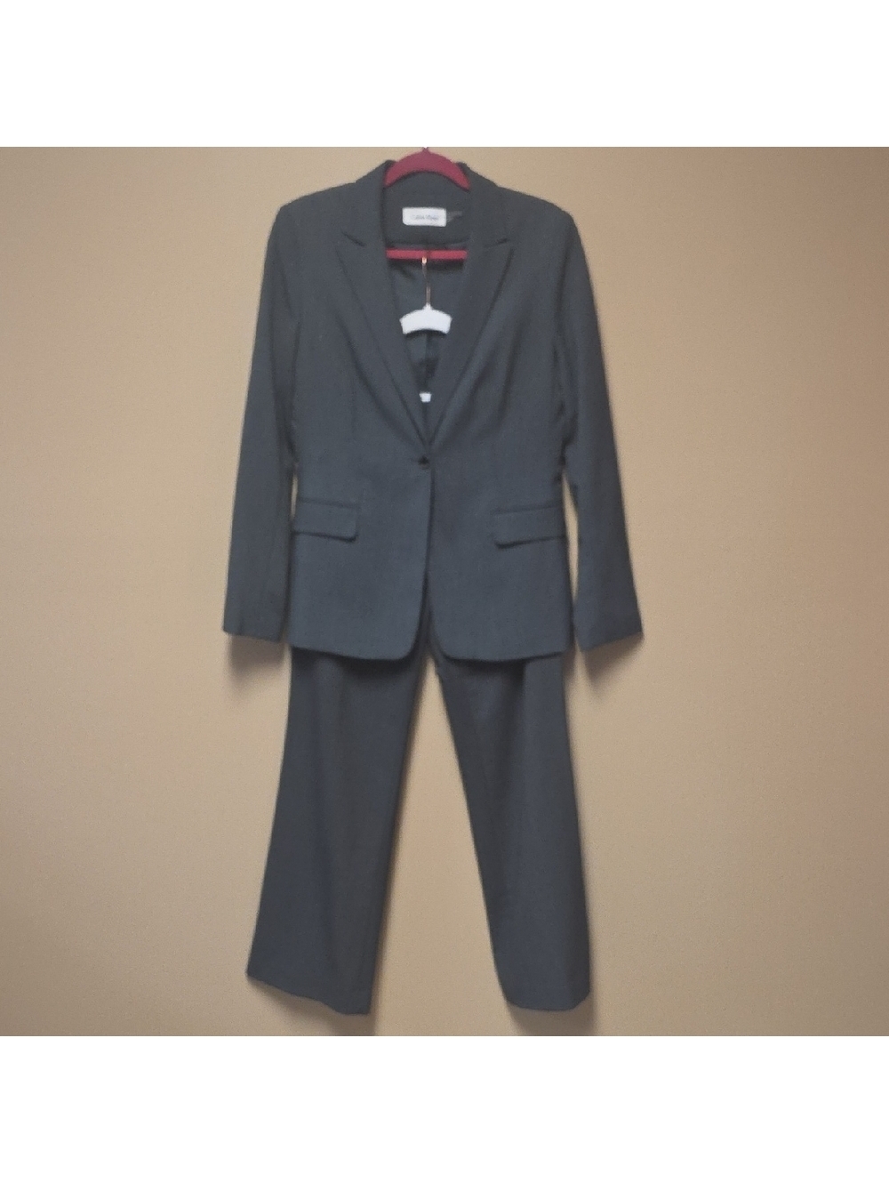 Calvin Klein Gray Pantsuit